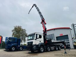 MAN TGS 35.520 8x2 Hydrodrive 8x4. Fassi F805 techno