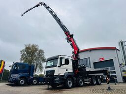 MAN TGS 35.520 8x2 Hydrodrive 8x4. Fassi F805 techno