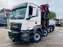 MAN TGS 35.520 8x2 Hydrodrive 8x4. Fassi F805 techno