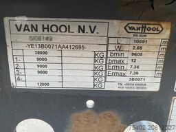 Van Hool Container Chassis / 2x Extendable / BPW / 45FT