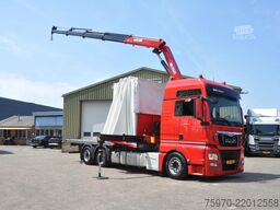 MAN TGX 26.480 XXL 6X2 HMF 2620 CRANE + BDF BODY + ...