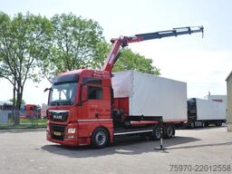MAN TGX 26.480 XXL 6X2 HMF 2620 CRANE + BDF BODY + ...