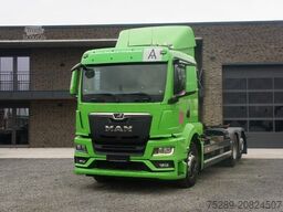 MAN TGS 26.510 Abrollkipper HIAB Lift -Lenkachse