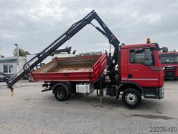 MAN TGL 12.220BB Meiller+Kran-HiabXS077CL/Euro5