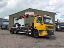 DAF CF 75.250 PALFINGER CRANE + HOOKLIFT  143.037km