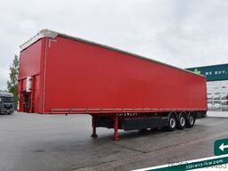Semirimorchio con telone BERGER LIGHT Palettenkasten SAF Achsen 5.350 KG