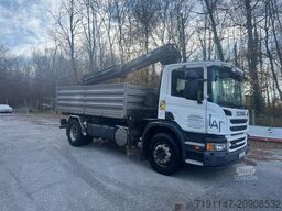 Scania P320 + HIAB 144 + GARNIER Kiper