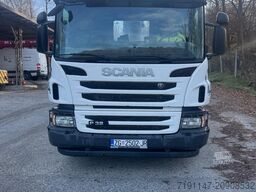 Scania P320 + HIAB 144 + GARNIER Kiper