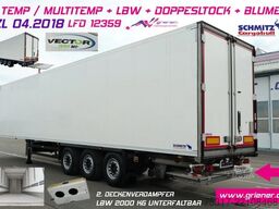Hladilna polprikolica SCHMITZ CARGOBULL SKO 24/ TK BI TEMP/ MULTI/DOPPELSTOCK /FP45/LBW
