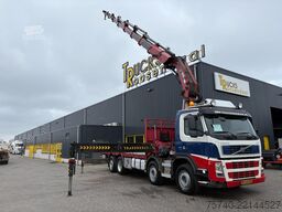 Autogru Volvo FM 400 + HIAB 800 HIPRO E-7 + 8X2 + EURO 5