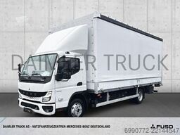 Furgone centinato FUSO Mitsubishi Canter 7C18 AMT Pritsche 6m Plane LBW