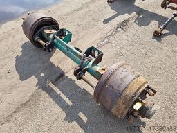 ROR trailer axle | double tires | drum brakes