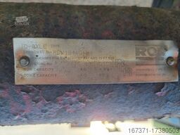 ROR TRAILER AXLE SINGLE TIRE DRUM