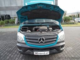 MERCEDES-BENZ SPRINTER / KONTENER 4,3 M / WINDA PALFINGER