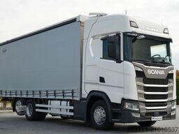 SCANIA S 450 / FIRANKA  7,7 M / 60 M3 / SOLÓWKA / 6X2 /