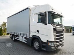 SCANIA S 450 / FIRANKA  7,7 M / 60 M3 / SOLÓWKA / 6X2 /