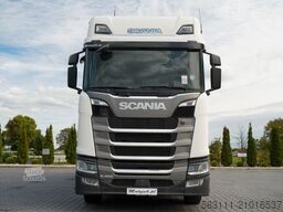 SCANIA S 450 / FIRANKA  7,7 M / 60 M3 / SOLÓWKA / 6X2 /