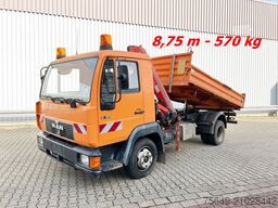 MAN 8.163 4x2 BB 8.163 4x2 BB mit Kran Fassi F60A.23