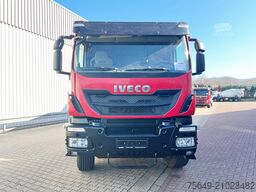 Iveco-Magirus Trakker AD410T50 8x4 Trakker AD410T50 8x4, Stahlmulde ca. 16m³, hydr. Heckklappe