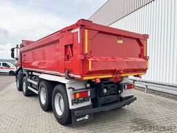 Iveco-Magirus Trakker AD410T50 8x4 Trakker AD410T50 8x4, Stahlmulde ca. 16m³, hydr. Heckklappe