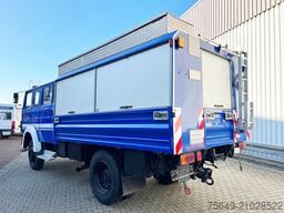 Iveco-Magirus 120-23 AW 4x4 Doka 120-23 AW 4x4 Doka, V8-Motor, Gerätewagen, Seilwinde