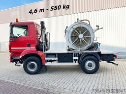 MAN TGM 13.250/340 4X4 BL TGM 13.250/340 4X4 BL, Kran Hiab 026 T-3, Einzelbereifung, Toilettenreiniger