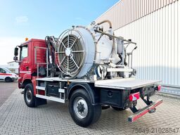 MAN TGM 13.250/340 4X4 BL TGM 13.250/340 4X4 BL, Kran Hiab 026 T-3, Einzelbereifung, Toilettenreiniger