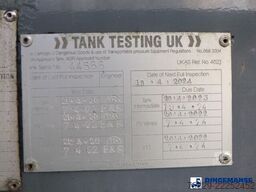 L.A.G. Fuel tank alu 44.4 m3 / 6 comp + pump