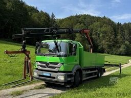 MERCEDES-BENZ Axor 1833L PRITSCHE KRAN PK 12002 EH SEHR GEPFLE