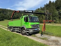 MERCEDES-BENZ Axor 1833L PRITSCHE KRAN PK 12002 EH SEHR GEPFLE