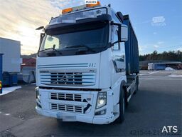 Volvo FH500 6x2 hook truck with 24t joab hook, 35m³ cont