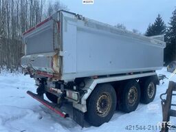 Istrail triple-axle trailer – New tipping cylinder