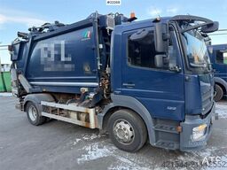 Mercedes-Benz Atego 1224, 2 compartment waste collection vehicle
