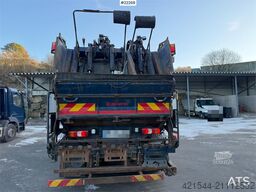 Mercedes-Benz Atego 1224, 2 compartment waste collection vehicle