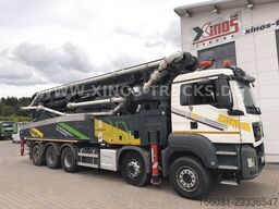 MAN 51.510 BETONSTAR 58M/7RZ 160M3/H German pump