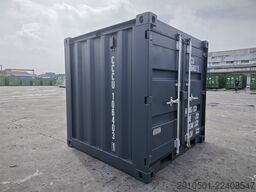 6 Fuß Seecontainer / Anthrazit Lichtgrau / Minicontainer /Baucontainer