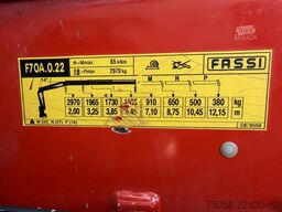 MAN TGL 8.180 - Kran FASSI F70A.022 - 181TKm