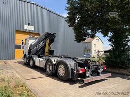 scania G 480 - 8x2 - Abroller - Kran HMF 4220 K