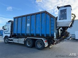 Volvo FH500 6x2 hook truck with 24t joab hook, 35m³ cont