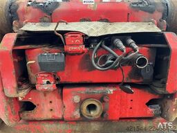 Volvo FH16 tridem hook loader with Joab hook with articu