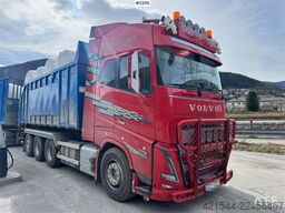 Volvo FH700 Tridem hooklift truck – crane hydraulics – 3