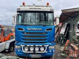 Scania R580 6x2 hook lift truck with JOAB body Repair obj