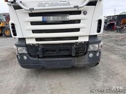 Scania R500 plow rigged hook truck w/ 20T hook. WATCH VID