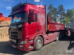 Scania R770 Tridem Hooklift Truck - Containers and Flatbe