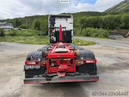 Volvo FH540 8x4 plow rigged hook truck w/ underlying bla