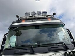 Volvo FH540 8x4 plow rigged hook truck w/ underlying bla