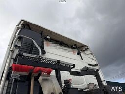 Volvo FH540 8x4 plow rigged hook truck w/ underlying bla