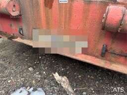 Goldhofer 3 axle machine trailer.
