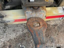 Goldhofer 3 axle machine trailer.
