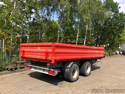 Möslein TTD 19 Schwebheim  19 t Tandemkipper- Tieflader, Breitbereifung